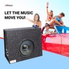 Atrend 8" Single Universal Truck Style Vented Subwoofer Enclosure -