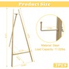 2 Pack Easel Stands Floor Easel Foldable Display Stand Height