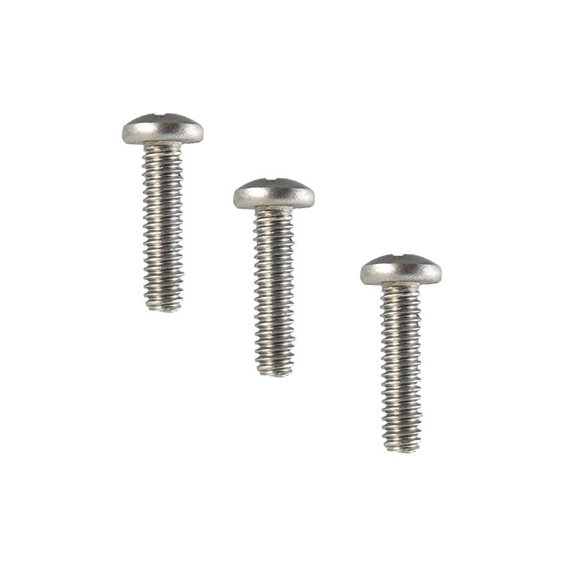 1/4-20 x 5 Pan Head Machine Screws, Full Thread, Phillips