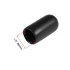 TA-VIGOR 50Pcs Rubber End Caps, 6mm ID Round Flexible Screw