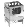 4BIG.fun Hobo Stove Camping Stove Wood Stove Stainless Steel Foldable