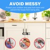 Baby Proofing Cabinets,Cabinet Locks for Babies,12 Pack U-Shaped Child Locks
