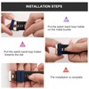 6 Pcs Strap Loop for Garmin Forerunner 255, 265, Venu