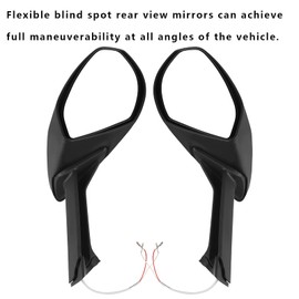 Worldmotop Offroad Rear View Side Mirror Adjustable Motorcycle Side Rearview Mirrors Compatible with Ducati 959 Panigale 2016-2019 1299 Panigale/S/R 2015-2019 2018 2017