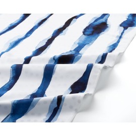 Fit-Flip Beach towel microfibre - large quick dry towels - for travel and swimming - lightweight, compact and super absorbent - sand free, 100% recycled - Batik Stripes 160x90cm