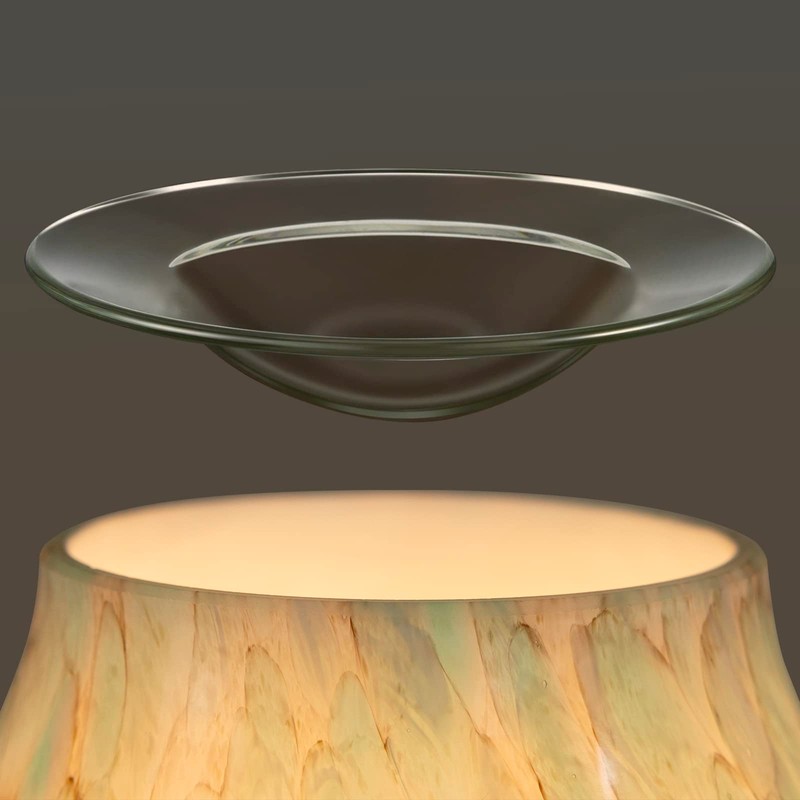 EQUSUPRO 4" Replacement Glass Round Dish Bowl for Oil Wax
