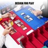 Trading Card Storage Box with Commander Display , 5-Row Deck