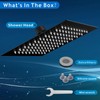 Rain Shower Head - Voolan High Flow Large Rainfall Shower