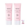 beautiful [Coreana] Sheenise Vital Solution Sun Cream 40ml x 2 + Foam Cleansing (3ml) / 100% Mineral Sun Cream with No White Cast / [코리아나] 쉬니즈  바이탈 솔루션 선크림  40ml  2개 + 폼클렌징(3ml)  / 백탁 없는100% 무기자차 선크림