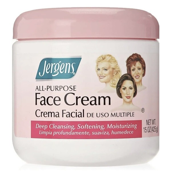 Jergens All-Purpose Cream Face Moisturizer , 15oz ❤️