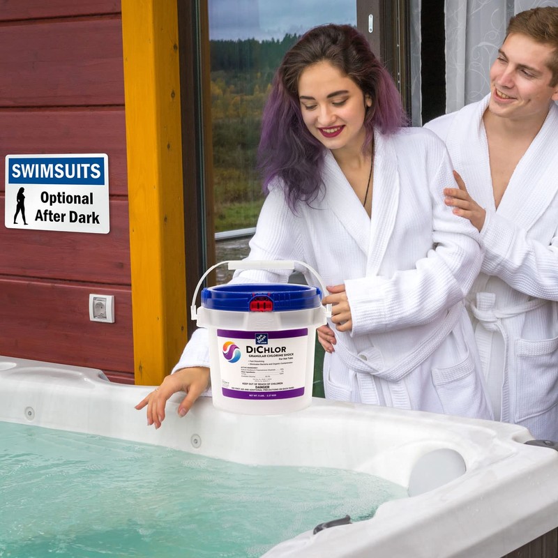 Spa Depot DiChlor Granular Chlorine Shock for Hot Tubs -
