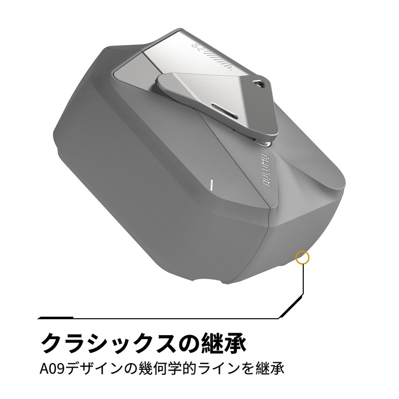 AULUMU A29 AirPods 4 Case, Geometric Design Zinc Alloy Lock