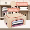 4 Pcs 24L Cashmere Sweater Storage Bag with Natural Cedar