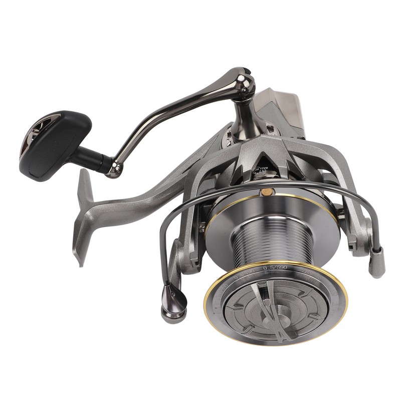 4.8:1 Spinning Fishing Reels Strong Braking Force All Metal Long