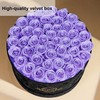 Forever Real Roses in Suede Box - 47-Piece Roses in