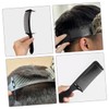 Healeved Professional Barber Hair Cutting Combs Set 5-Piece Curved Flat