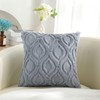 decorUhome Set of 2 Faux Fur Cushion Covers 40x40 cm,