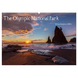 The Olympic National Park - Washington USA (Wall Calendar 2026 DIN A2 Landscape), CALVENDO Monthly Calendar: The Olympic National Park is UNESCO ... Nature can be experienced. (CALVENDO Places)