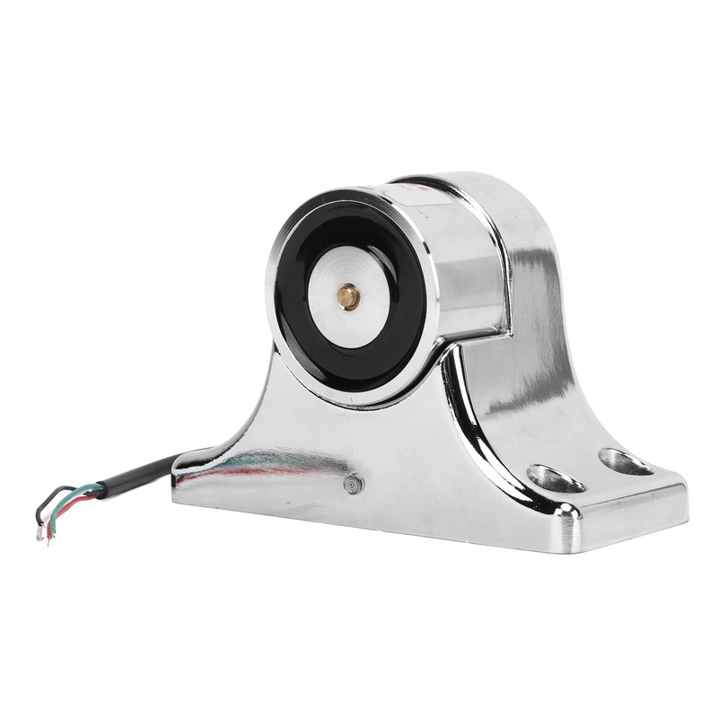 Electromagnetic Door Holder Zinc Alloy Silver 55kg Suction Fire Door