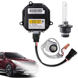 28474-89904 Xenon HID Headlight Ballast Control Unit with Igniter & D2S Bulb for Infiniti G35,G37,FX35,for Nissan Altima,350Z,Maxima,Murano,Rogue-Replaces 28474-8991A 28474-89907 NZMNS111LANA