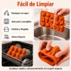 Molde De Silicona Halloween Con Papel Encerado Impreso