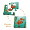 Vemkel Wooden Puzzles Mum and Baby, Games from 3 Years,