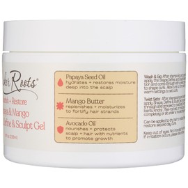 Rucker Roots Nourish + Restore Papaya & Mango Shape, Define & Sculpt Gel