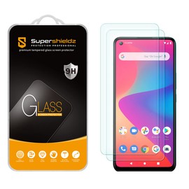 Supershieldz (2 Pack) Designed for BLU G91 Tempered Glass Screen Protector, Anti Scratch, Bubble Free
