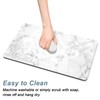 Rnivvi Coffee Mat, 12" x 19" Cute Marble Style Coffee