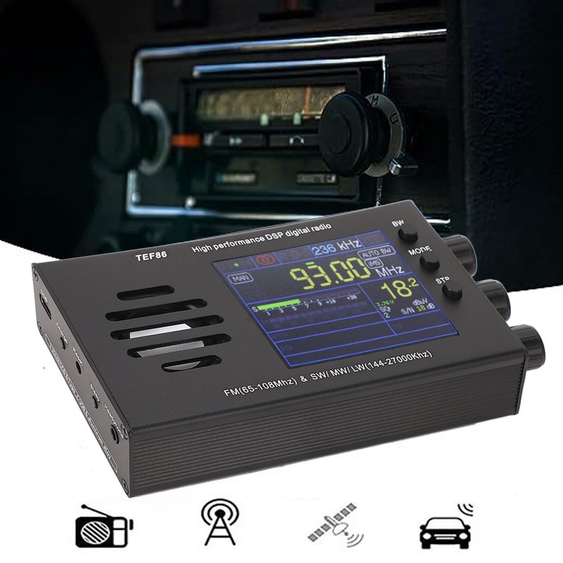 TEF6686 DSP Digital Radio Receiver FM 65 to 108MHz SW