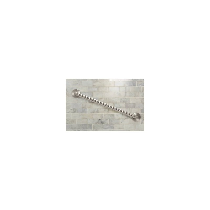 Moen Glacier White Bathroom Safety 18-Inch Shower Grab Bar with