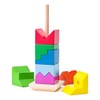 Woodyland 9 x 26 cm Didactic Toys Stacking Tower