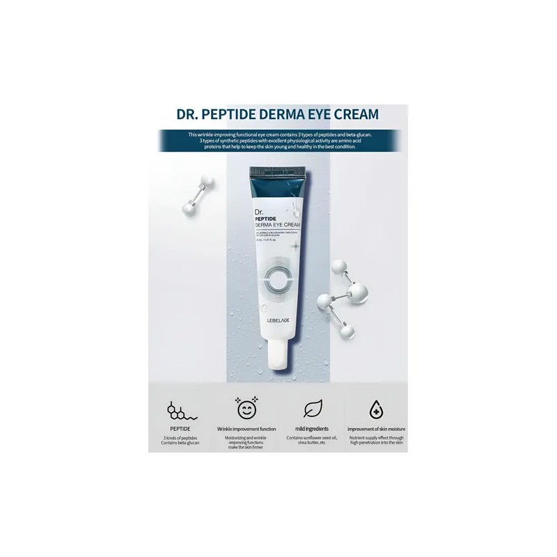 Cremas Coreana_ Contorno De Ojos_ Hialurnico Peptidos_2pz Normal Danoche