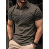 Performance Quarter Zip Golf Polo:_Pdd-Dlldxpl012_Xxxl