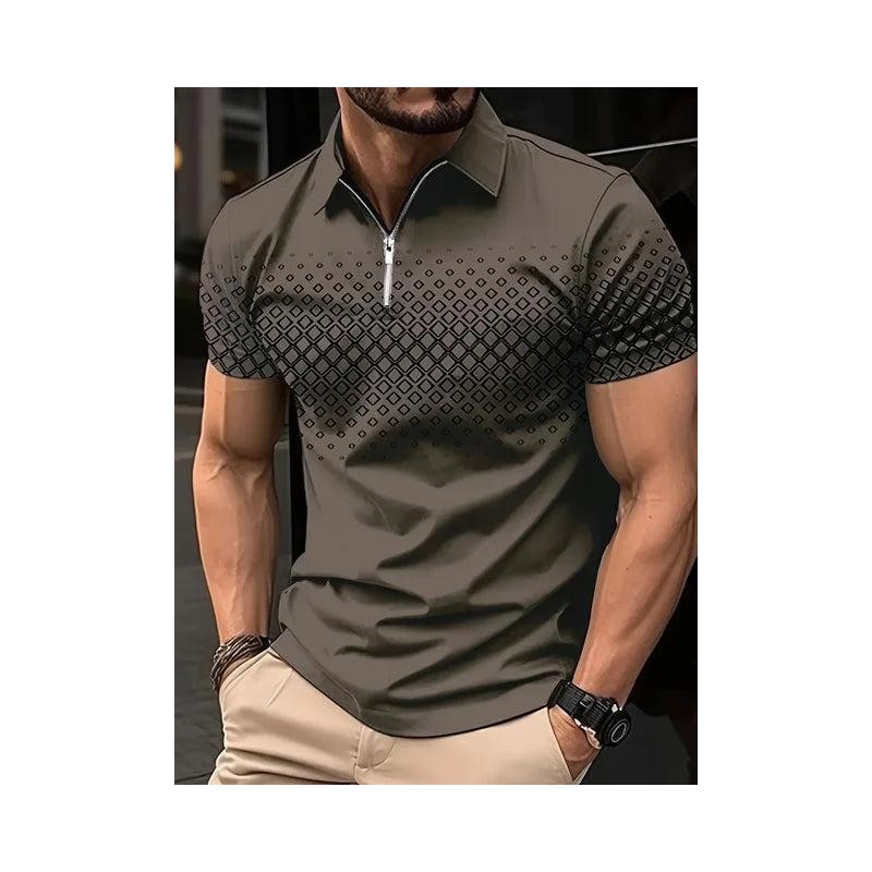 Performance Quarter Zip Golf Polo:_Pdd-Dlldxpl012_Xxxl