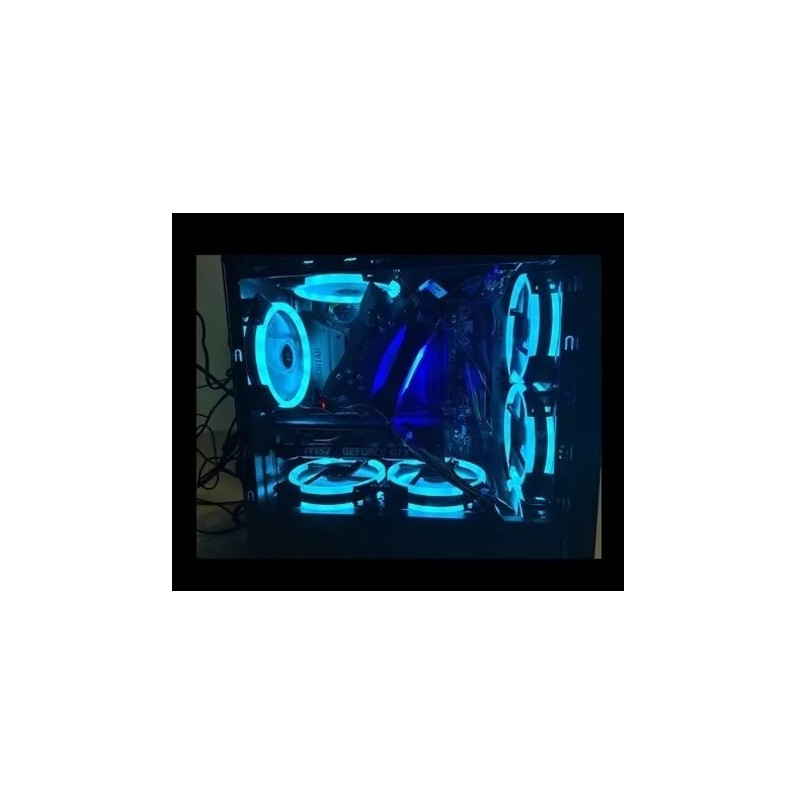 Wnatn Kit De 3 Ventiladores Pc,120mm 1200rpm Disipador Rgb