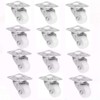 Small Caster Wheel, 12Pcs 1" Universal Caster Wheels Nylon Material