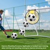 4 Pack Soccer Top Bins Target Net, Football Shooting Training