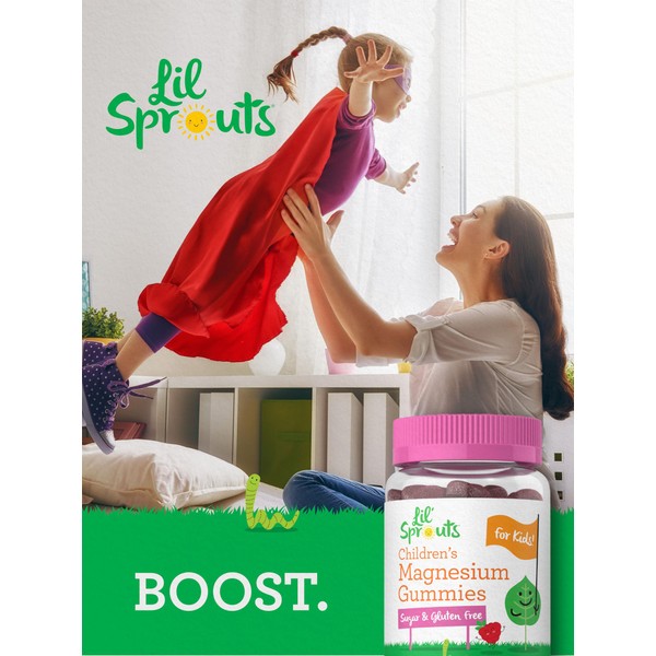 Lil' Sprouts Lil' Sprouts Children's Magnesium Gummies | 70 Count