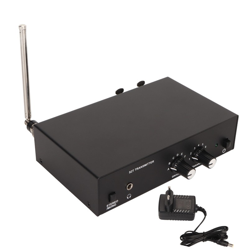 UHF Stereo Wireless Monitor System Professional 670‑680Mhz Wireless IEM System