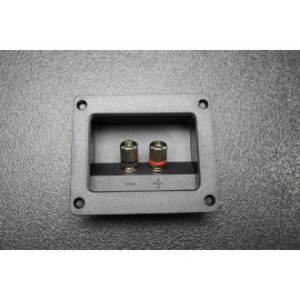 INSTALL BAY (5) SQUARE SPEAKER JACK TERMINAL CUP SCREW SPEAKER SUBWOOFER BOX TCSB