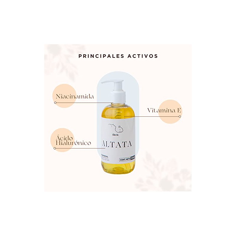 Skin Inc | Altata Limpiador Facial Liquido para Rostro para