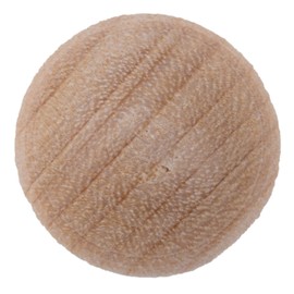 Mushroom Birch Screw Hole Button Plugs | 3/8" Diameter | Pack of 50 Approx. | Wood Turned End Grain Round Mushroom Head with Shoulders | UA-105-BW