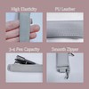 5 PCS Adjustable Elastic Band Pen Holder for Notebook, PU