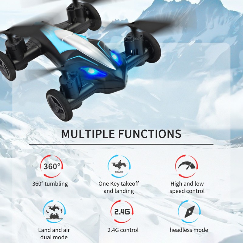 RC Drone for Kids 2 in 1 RC Car RC