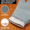 Hovico Silicone Oven Mitts, Heat Resistant 500F Kitchen Mitts 2PCS,