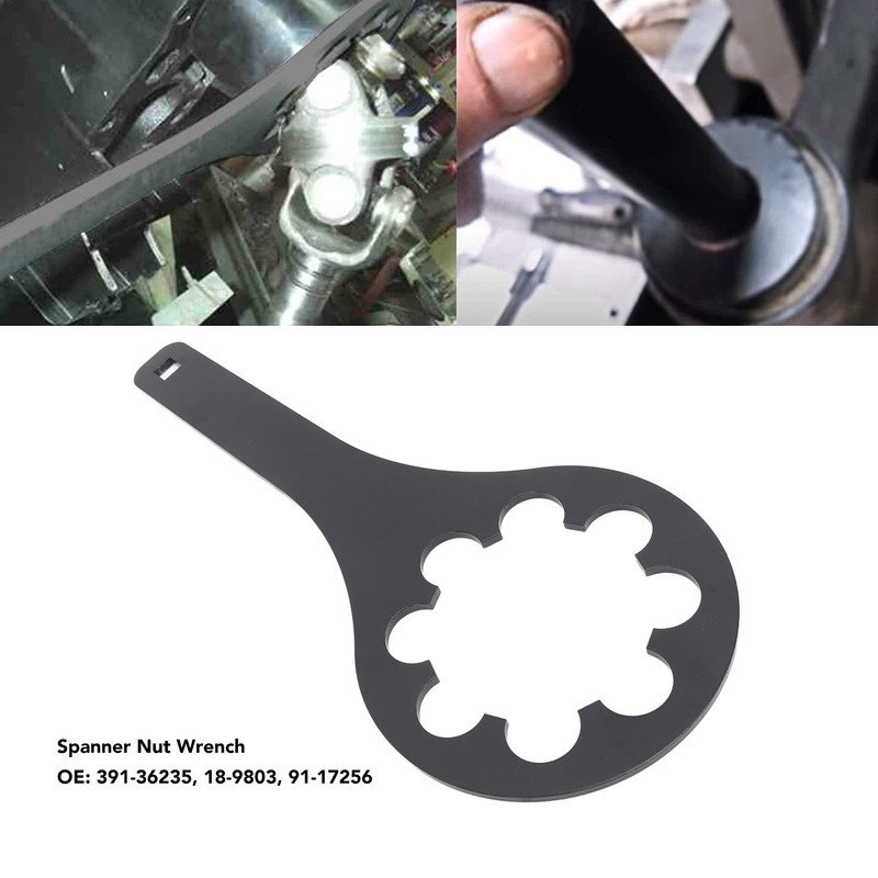 Spanner Nut Wrench 91‑36235 Industrial Steel Stable Performance Nut Wrench