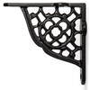 Hammer and Tongs - Honeycomb Iron Shelf Bracket - D100mm