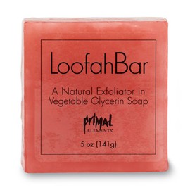 Primal Elements Cupcake 5.0 Oz. Loofah Glycerin Bar Soap