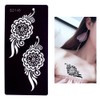 7 Sheets Flower Pendant Henna Tattoo Stencil Temporary Hollow DIY